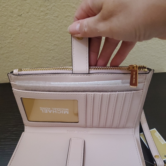 Michael kors Jet Set Double Zip Wristlet Wallet - Picture 8 of 9